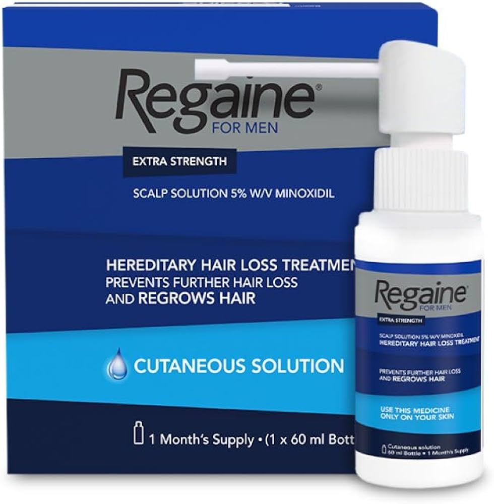 Regaine For Men Scalp Solution - 60ml(1 Month Supply)